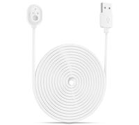 Cryfokt Cargador De Cable De Alimentación Magnético Arlo Ultra 4K UHD A Prueba De Agua para Uso En Exteriores 6M Blanco (6M)