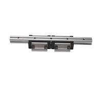 Cryfokt Carril Deslizante Lineal Compacto, 300 Mm, HGW25CC, Bloque Deslizante de Carro, Kit CNC, Rodamiento de Acero para Usuarios de Equipos Industriales