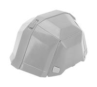 Cryfokt Casco Plegable, Sombrero de Seguridad de Protección de Cabeza de Plástico para Viajes Deportivos de Trabajo Al Aire Libre, Prevención de Desastres de Emergencia (Grey)