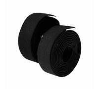 Cryfokt Cinta para Manillar para Ciclismo, Bicicleta de Carretera, Transpirable y Absorbente de Golpes, Juego de 2 Tapones de Barra para Viajes Largos, Negro y Blanco (#2)