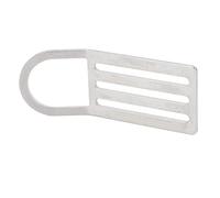 Cryfokt Cinturón de Pesas de Buceo de Acero Inoxidable, Anillo en D para Accesorios de Buceo Seguros para Agua de Mar, Hebilla de Soporte Resistente para Accesorios de Equipos de