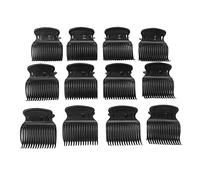 Cryfokt Clips de Rodillo Caliente, Diseño único, Ayuda para Peinar el Cabello, 12 Piezas, Clips de Aislamiento para el Cabello para Mujeres y Niñas, Fácil Peinado en Casa