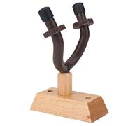 Cryfokt Colgador de Guitarra con Base de Madera Duradera, Soporte de Gancho de Montaje en Pared para Guitarras y Bajos en la Tienda de Home Studio, Resistente y Fácil de Instalar