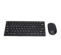 Cryfokt Combo de Teclado Inalámbrico y Ratón, Teclado Coreano de 78 Teclas con Ratón Silencioso y Diseño a Prueba de Derrames para PC Portátil