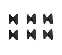 Cryfokt Cómodas Almohadillas Nasales Adhesivas de Silicona Diseño Ergonómico para Monturas de Gafas Almohadillas Nasales Adhesivas Antideslizantes 1,8 Mm 100 Pares