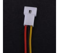 Cryfokt Conexión JST 3p, Conexiones de ángulo JST con Cables de Cableado JST1.25, 100 Mm de Cable ángulo Recto de los Enchufes Machos y Femeninos para 7 Kernels 20 Sets/Paquete 2 Pin, 3pin (3pin Set