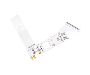 Cryfokt Conjunto de Timón de Botes RC, 1 Orificio de Entrada Doble STC 65 * 110 Mm Eje Flexible, Diseño Integrado Simple para Buques de Gato Bricolaje