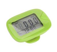 Cryfokt Contador de Pasos Preciso, Podómetro para Caminar, Monitor de Pasos con Memoria de Alta Precisión para Hombres y Mujeres, Podómetro de Bolsillo (Green)