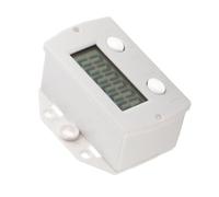 Cryfokt Contador Digital Electrónico de 0-999999 Dígitos, Velocidad de Conteo Rápida para Máquina de Tejer, Contador Fácil de Operar para Aficionados a la Costura, 1 Soporte