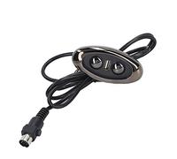 Cryfokt Controlador de sofá eléctrico, botón de repuesto para sillón reclinable eléctrico de 5 pines con puerto de carga USB y retroiluminación LED, controlador de mano para sofá eléctrico