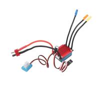 Cryfokt Controlador de Velocidad de Alto Rendimiento ESC sin Escobillas 25A para Barco y Coche a Control Remoto 1/14 1/16 41x28x17mm
