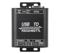 Cryfokt Convertidor USB a RS232 485 422 TTL Fácil de Operar Convertidor Aislado de Grado Industrial para Control Industrial Estable/usuarios
