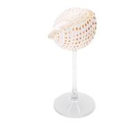 Cryfokt Copa de Cóctel Seashell, Copa Creativa para Beber para Eventos Románticos, Decoración del Hogar Hecha a Mano, 1 Pieza (estilo 1)