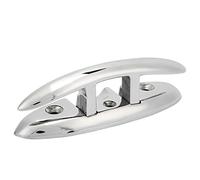 Cryfokt Cornamusa de Muelle Plegable de Acero Inoxidable 316, Herrajes de Amarre para Yates y Barcos Marinos Antioxidantes para Especificación Estándar (6 Pulgadas (153 mm de diámetro Interior, 5 mm