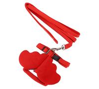 Cryfokt Correa de Arnés de Tracción Ajustable para Patos, Cuerda Duradera para Caminar Al Aire Libre para Patos, Pollos y Gansos, Material de Correas de Nailon, para Entrenamiento y Rendimiento de (M)
