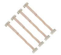 Cryfokt Correa de Estiramiento de Elevación de la Cara, Banda de Elevación de Cara Suave Reutilizable 4pcs Nylon Flexible Ajustable para Maquillaje Diario