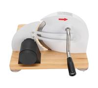 Cryfokt Cortador de Pan Manual, Máquina de Corte de Pan Grueso Fácil de Operar Ergonómico para el Restaurante de la Cafetería