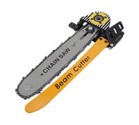 Cryfokt Cortador de Vigas, Amplía la Profundidad de Corte de 2,5 a 12 Pulgadas, 8 Pulgadas a 45 Grados, con Pedal y Base Incorporada, para Sierra Circular con Tornillo sin Fin de