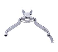 Cryfokt Cortaúñas para Pedicura Cortauñas Encarnadas Fáciles de Usar para Pedicura Cortaúñas de Acero Inoxidable Pequeño para Seres Vivos