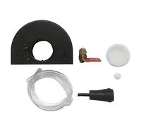 Cryfokt Cubierta Antipolvo para Amoladora Angular, Protector de Agua para Amoladoras Manuales, Fácil Instalación para Reducir el Polvo, Adecuado para Amoladora Angular que Corta Polvo con Salida de