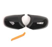 Cryfokt Cubierta de Espejo Retrovisor E90, Tapa de Espejo Lateral ABS Negro