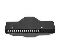 Cryfokt Cubierta de Polea, Alto Reemplazo, Adecuada para Accesorios de Coche de Aluminio para Protección del Motor (BLACK)