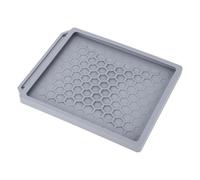 Cryfokt Cubierta de Protección por Satélite, Luz, Fácil Limpieza de Satélite Protector de Caparazón Gris para en Casa Suave