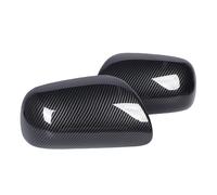 Cryfokt Cubiertas Protectoras de Carcasa de Espejo con Apariencia de Fibra de Carbono para Espejos Retrovisores 87945-02910 87915-02910 Adecuadas para una Fácil Instalación