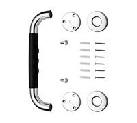 Cryfokt de Ducha Antideslizante Impermeable de Acero Inoxidable 304 para Baño, Barra de Agarre de Baño Antideslizante para Ancianos, Niños y Mujeres Embarazadas, Barra de Agarre de Ducha de 40 Cm,