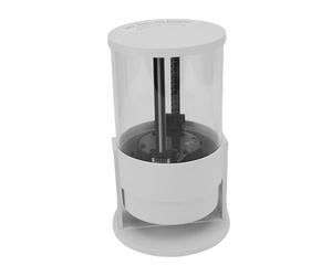 Cryfokt de Holograma 3D, Ventilador LED, Compatible con Aplicación WiFi, Reproducción de Sonido, Cubierta Protectora Transparente para Espacios Públicos, ABS
