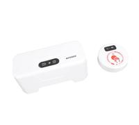 Cryfokt Descargador de Inodoro Automático Impermeable IPX6 con Sensor Infrarrojo para Descarga sin - Compatibilidad Versátil, Recargable Vía USB - Duración de la Batería de 3 Meses