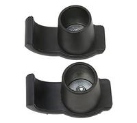 Cryfokt Deslizadores Universales de Goma para Esquís para un Fácil Movimiento en Varias Superficies, Silenciosos y sin Esfuerzo, Diámetro Exterior de 33 Mm, 2 Piezas