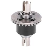 Cryfokt Diferencial de Metal para Coche 144001 RC, Mecanismo Duradero de Alta Resistencia, Mejora el Rendimiento, Apto para Escala 1/14, Negro 1 Unidad