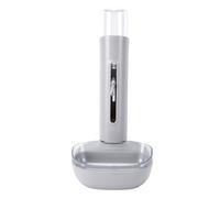 Cryfokt Dispensador de Agua de Pie para Mascotas, Dispensador de Agua Automático Ajustable en con Botella Desmontable para Perros Gatos (480ML)