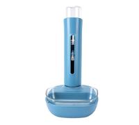 Cryfokt Dispensador de Agua de Pie para Mascotas, Dispensador de Agua Automático Ajustable en con Botella Desmontable para Perros Gatos (480ML)