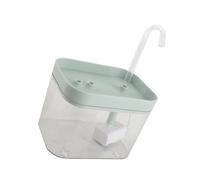 Cryfokt Dispensador de Agua para Mascotas Fuente de Agua Silenciosa para Gatos Suministro de Eléctrico Transparente Alimentado por USB Automático para Mascotas para la Salud Materiales de Primera