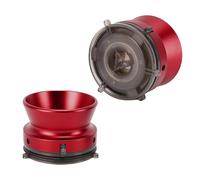 Cryfokt Dispositivo de Carga Universal, Adaptador Nab -hub Bloqueable 1/4 de 10 Pulgadas de Aleación de Aluminio para Roles para Rodar la Grabadora de Capital (Rojo)