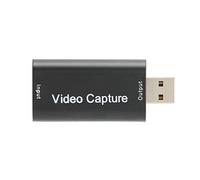 Cryfokt Dispositivo de Grabación Portátil Compacto con Tarjeta de Captura de Vídeo 4K HD para Juegos y Streaming de