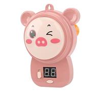 Cryfokt Dispositivo Inteligente de Transmisión de Voz para Entrenamiento de, Contador Táctil, para Niños, Saltar, Diversión, Plástico, 5,9 X 4,4 Pulgadas (Pink)