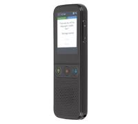 Cryfokt Dispositivo para Traducir Idiomas T10 Pro, Traductor Inteligente Compacto en Tiempo Real para Viajes, Compras, Reuniones, Diseño Mini ABS (Black)