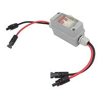 Cryfokt Disyuntor MCB 2P DC 500V 32A Interruptor de Desconexión con Caja Impermeable IP65, Gran Diseño para de Energía Solar Uso Doméstico o RV (Con cable y conector fotovoltaico)