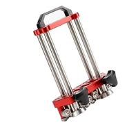 Cryfokt Dobladora Portátil de 2 Estaciones con Rodillo de Chapa de Metal, Herramienta de Doblado de 0-100° para Hacer Doblados de 7 a 180 Mm, Diseñada con Diseño de Cojinete Inclinado