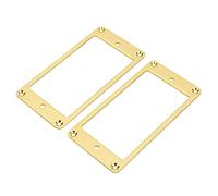 Cryfokt Electric Guitar Pickup Ring Sturdy Aluminum Alloy Frame 2Pcs for