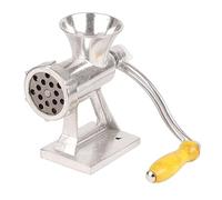 Cryfokt Embutidora de Salchichas Manual con Manivela Picadora de Carne de Aluminio de 7 Cm para Carne de Cerdo Pollo Ajo Relleno de Salchichas de Cocina Antioxidante para Enlaces Caseros