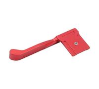 Cryfokt Empuñadura para Pulgar hacia Arriba para Cámara Aleación de Aluminio de Primera Calidad Fácil Montaje para X100V y X100VI Diseño Cómodo para Entusiastas de la Fotografía (Rojo)