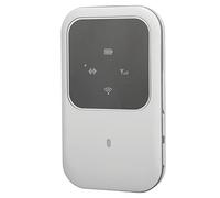 Cryfokt Enrutador Móvil H80 4G LTE Dispositivos de Punto de Acceso WiFi de 150 Mbps Soporte B1 B3 B5 B40 Router WiFi Portátil Recargable con Ranura para Tarjeta SIM para Viaje en Coche