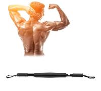 Cryfokt Entrenador de Brazos Ejercitador de Músculos Duradero Expansor de Pecho Ejercitador de Potencia de Antebrazo Equipo de Ejercicios para Entrenamiento de Fuerza de Brazos, 100 Kg Negro (100 kg)