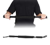 Cryfokt Entrenador Muscular Potente Ejercitador de Fuerza del Brazo Expansor de Pecho Ejercitador de Potencia del Antebrazo Equipo de Ejercicios para Culturismo, 80 Kg / 100 Kg Negro (Tambor Negro