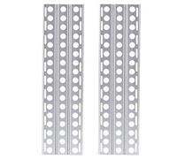 Cryfokt Escalera de de Metal para Coches RC - Diseño Robusto con Mano de Obra Fina para Crawlers Escala 1/10 1/8 Desafíos de Obstáculos - Tamaño 40 X 144 Mm