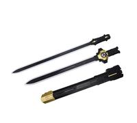 Cryfokt Espada Iluminada, Juguete de Sable de Luz LED 2 en 1 con Efectos de Sonido y Hoja Retráctil, Sable de Espada Iluminado para Niños Adultos Regalo de Cumpleaños Fiesta de Cosplay,